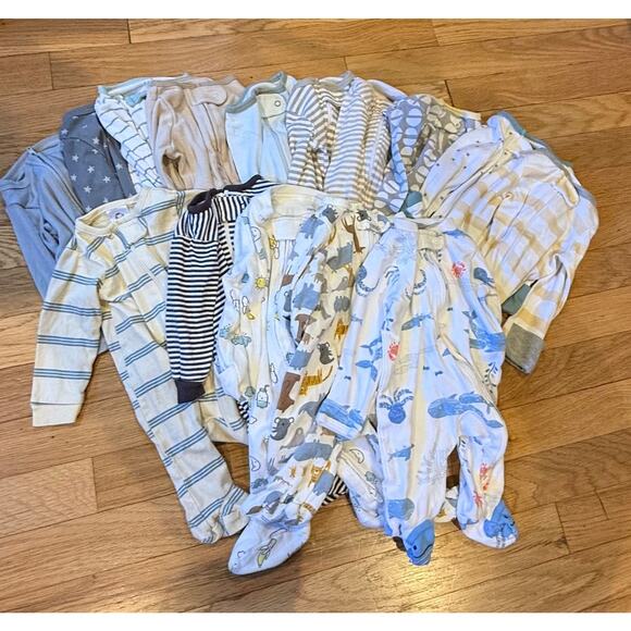 15-Piece Newborn Sleeper Lot – Cloud Island, Carter’s & More - Picture 1 of 4